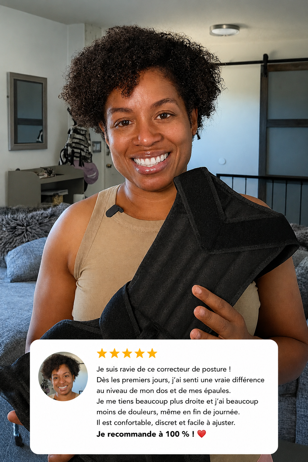 Redressio® — Correcteur de Posture à Double Tige